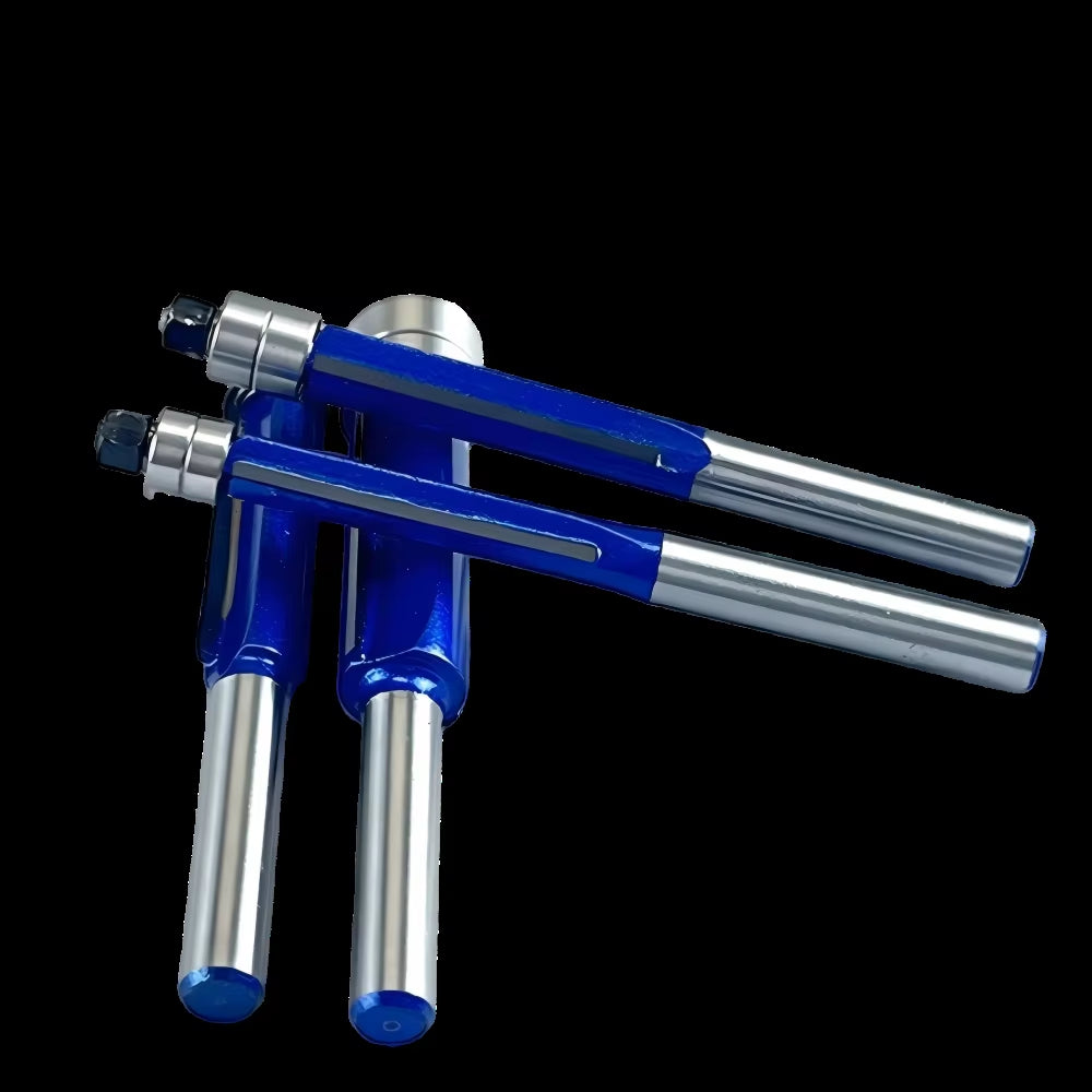 Woodworking Biaxial Trimming Tool - Double Bearing - Carbide