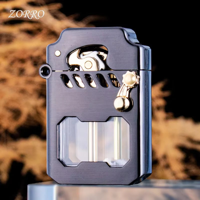 Transparent Kerosene Lighter - Cyber Mecha